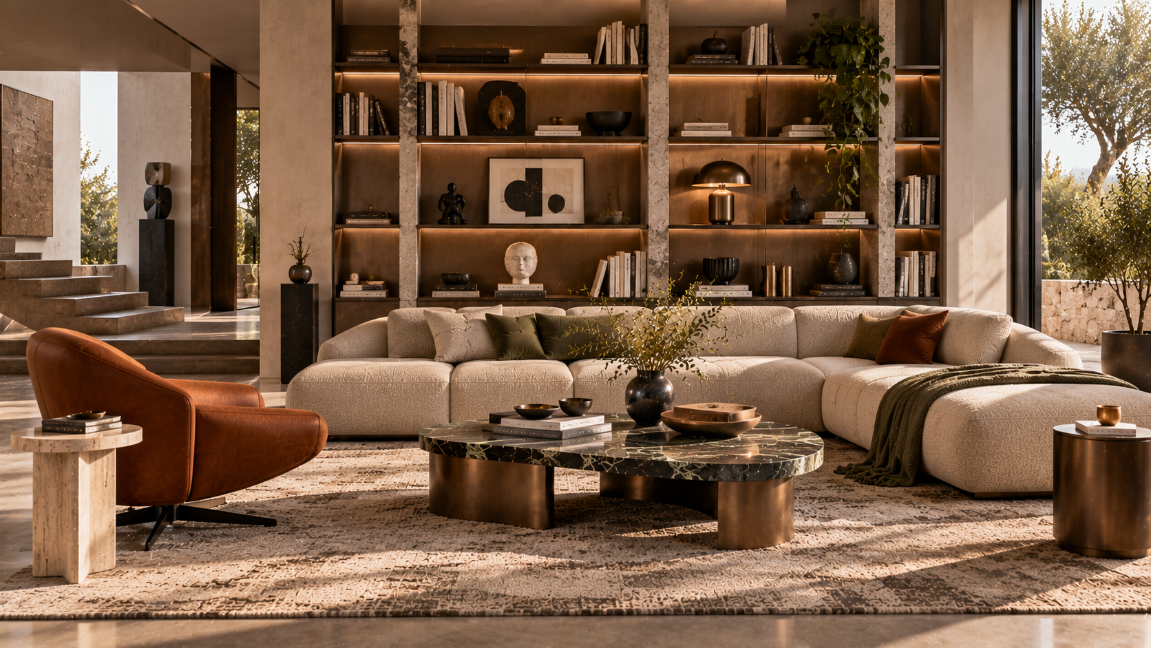Modern Bookshelf Designs for Contemporary Living Rooms